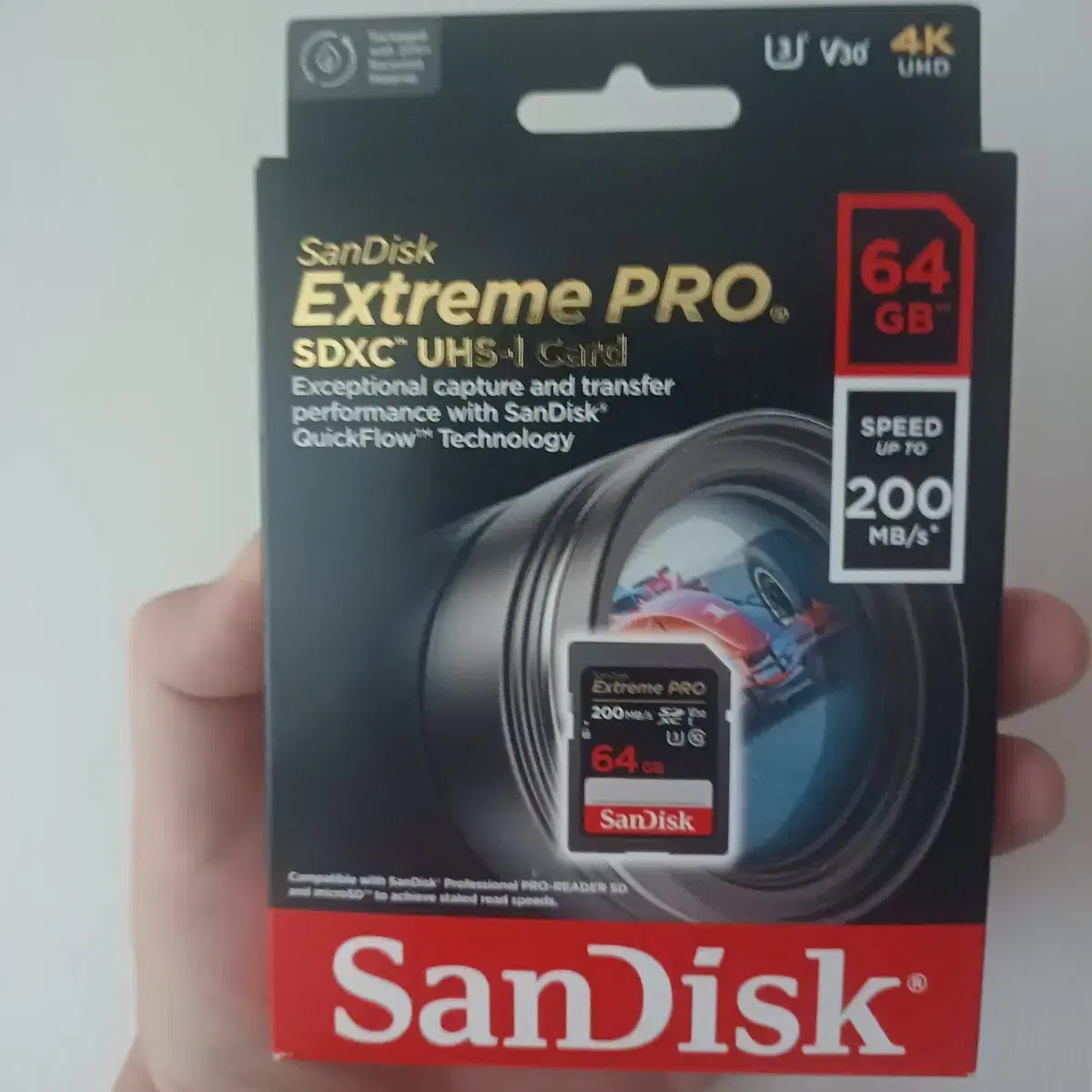 SD카드 64GB SanDisk 익스트림 프로 팝니다